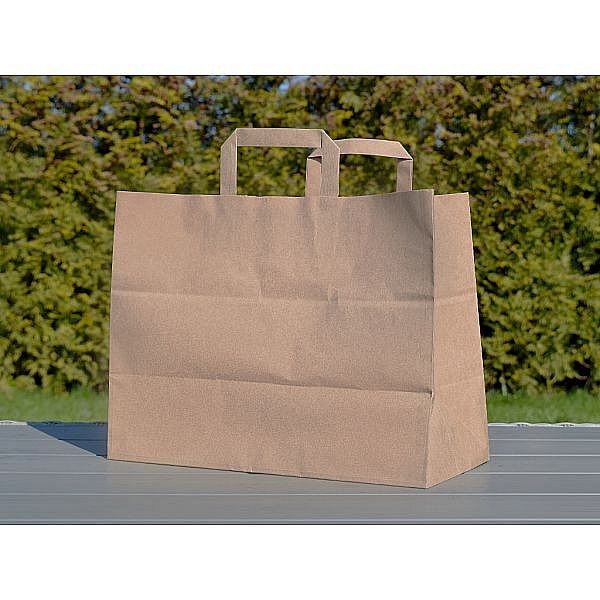paper bag with handles, no inscription (350 x 170 x 290), 250 pcs per pack